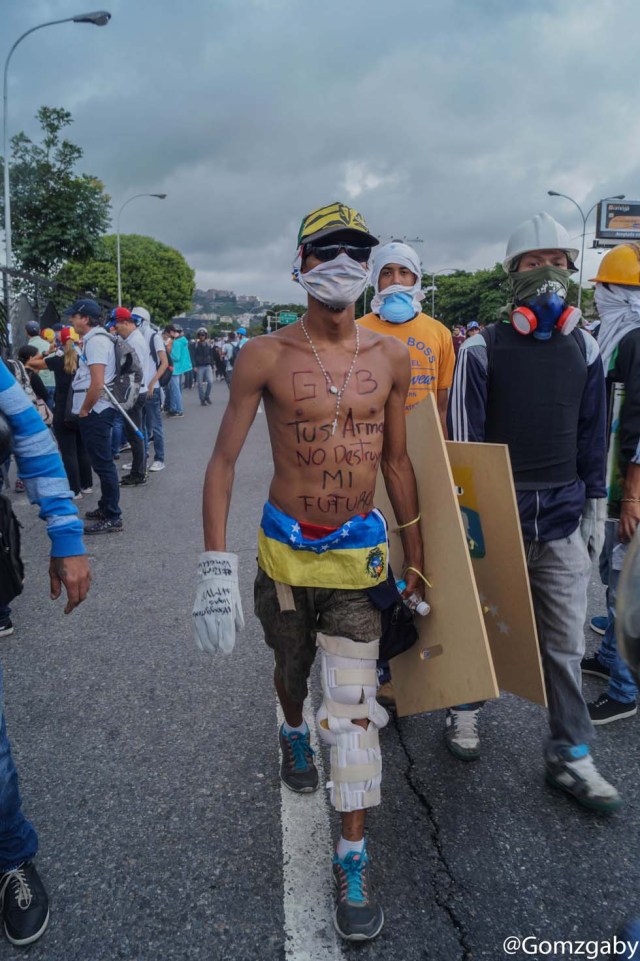 La marcha de este #24Jun desde la concentración hasta la represión. Fotos: Gabriela Gómez / LaPatilla.com