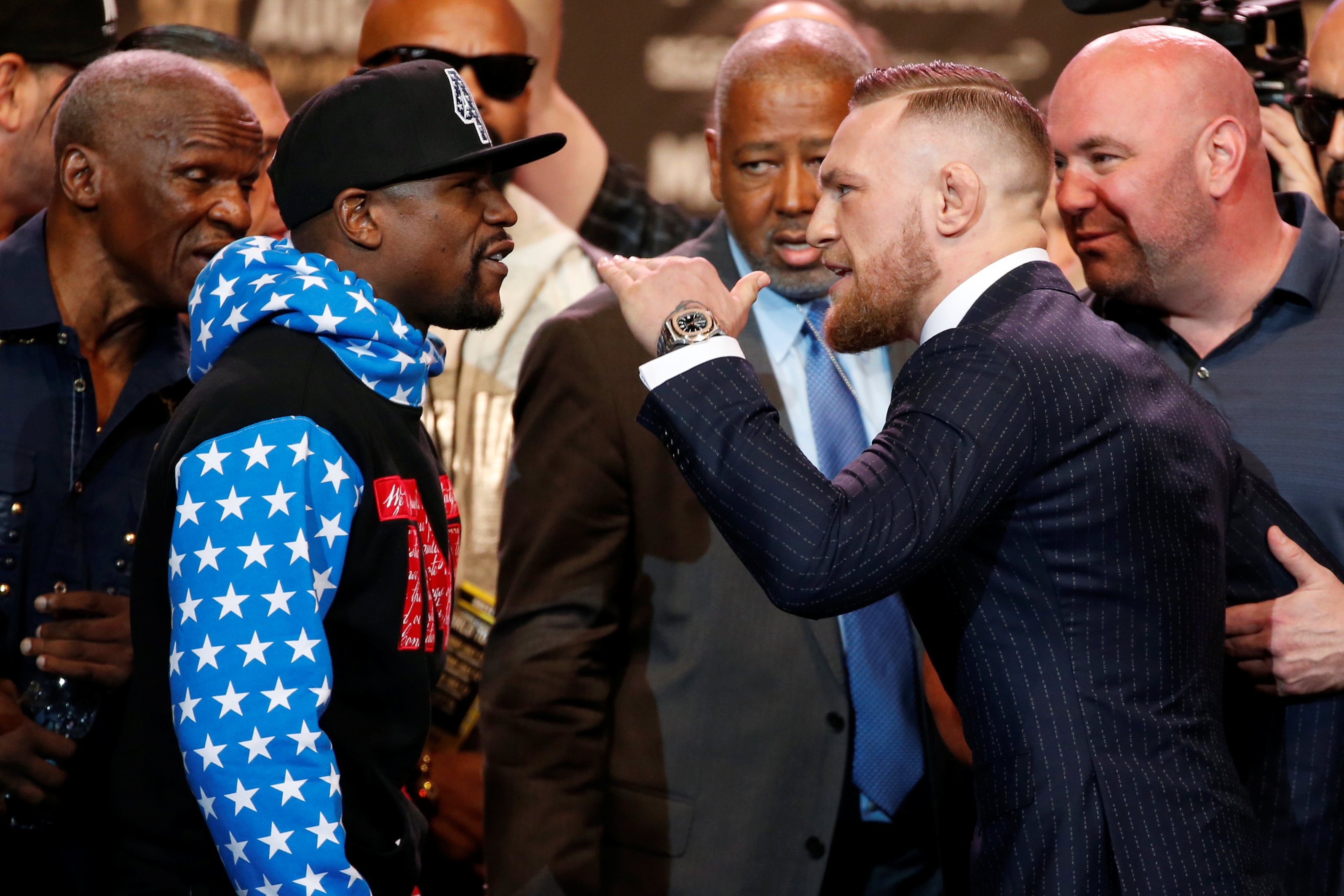 ¡Ay chamo!… Esta fue la advertencia que le hizo McGregor a Mayweather a pocos días del combate