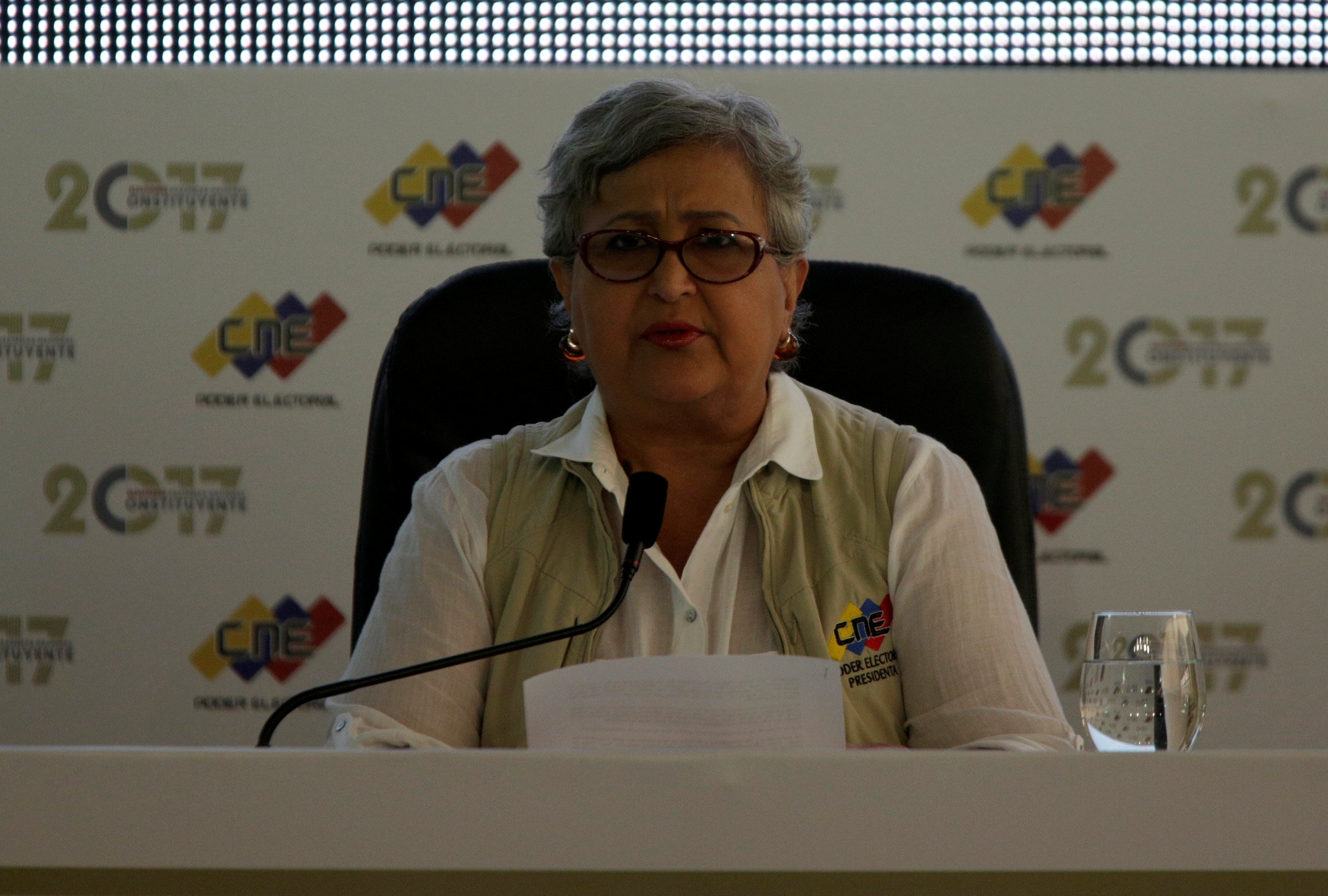 Tibisay Lucena convocó a rueda de prensa #2Ago