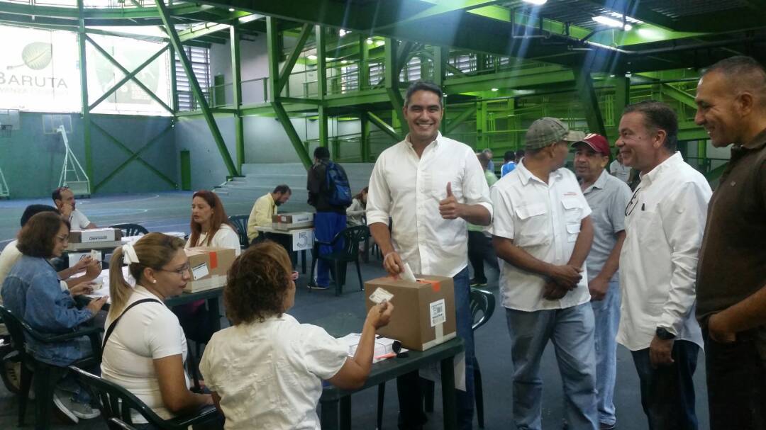 De 200 mil votantes en Baruta, unos 150 mil participaron y dijeron Sí en consulta popular