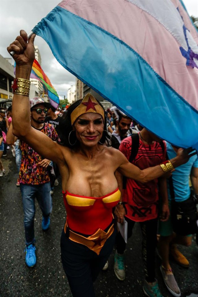 Marcha del Orgullo Gay en Caracas / Foto: EFE