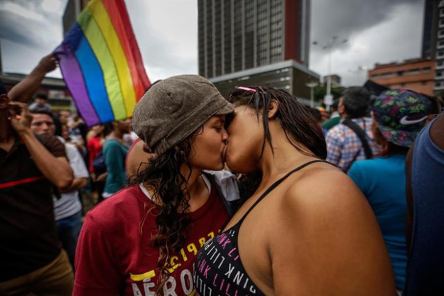 Marcha del Orgullo Gay en Caracas / Foto: EFE