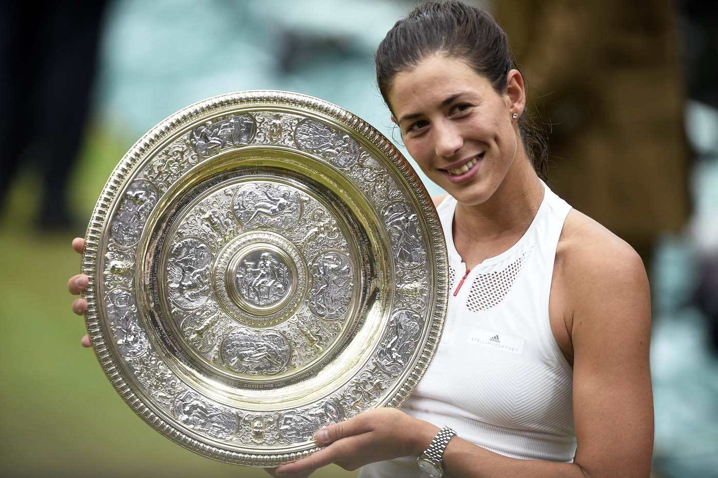 Muguruza: Serena Williams me dijo que algún día ganaría, y aquí estoy