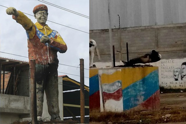 Foto: Otra "chastatua" decapitada y quemada en Barquisimeto, Lara