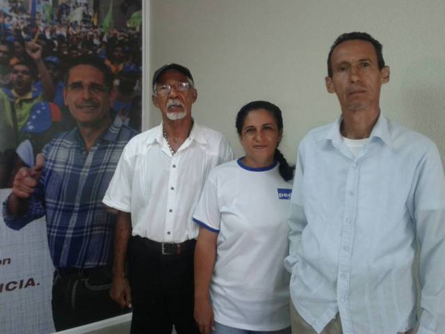 Feliciano Guzmán, dirigente del partido Bandera Roja (Foto: NotiGuayana)