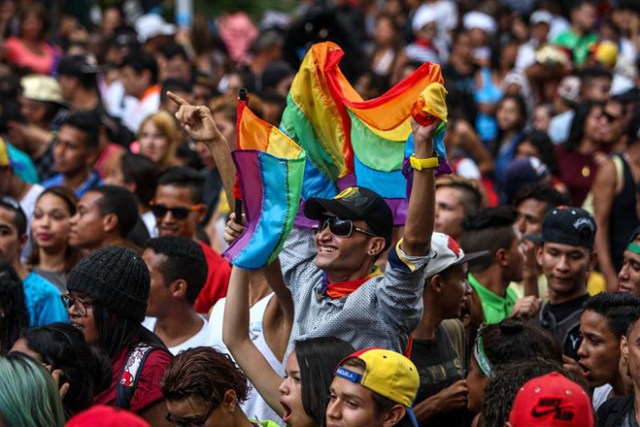 Marcha del Orgullo Gay en Caracas / Foto: EFE