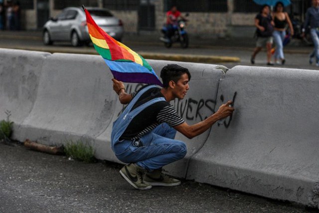 Marcha del Orgullo Gay en Caracas / Foto: EFE