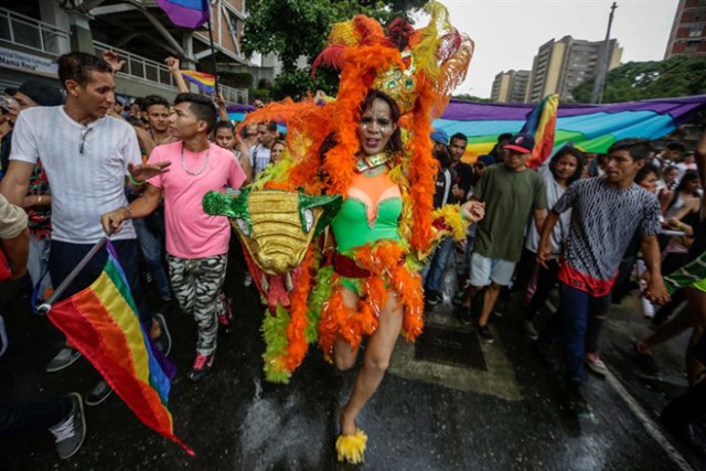 Marcha del Orgullo Gay en Caracas / Foto: EFE