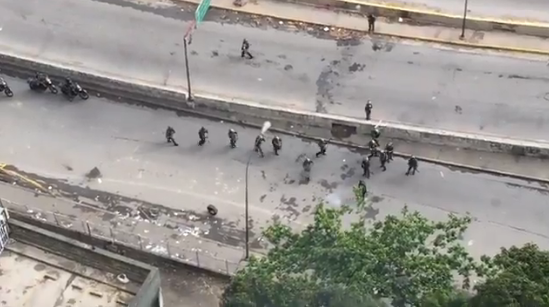 GNB reprime a los vecinos de El Paraíso #18Jul