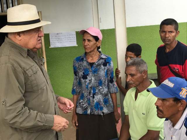 El líder de la unidad en Bolívar, Freddy Valera