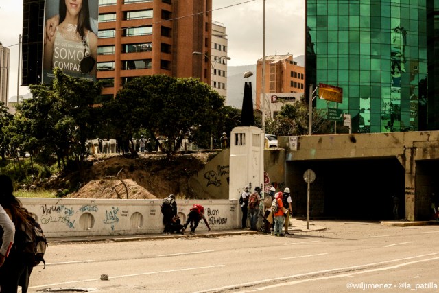 Lo que usted no vio de la concentración por los 100 días de resistencia. Fotos: LaPatilla.com