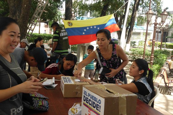 Consulta popular en frontera de Táchira