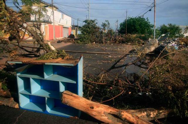 Barricadas en Barquisimeto // Foto vía @laprensalara