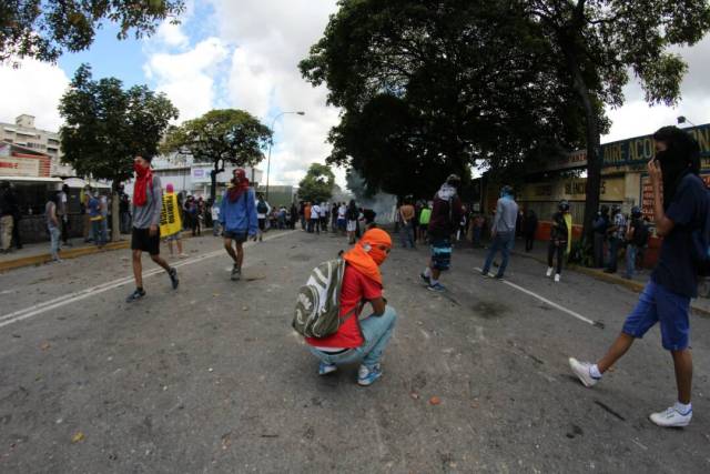 Los esbirros hicieron de Bello Campo un verdadero espacio de represión. Foto: Régulo Gómez / La Patilla.com