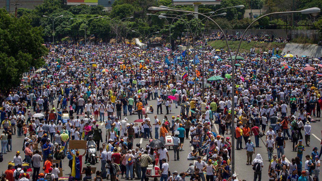 Así está el distribuidor Los Ruices: 1:40 pm #1Jul