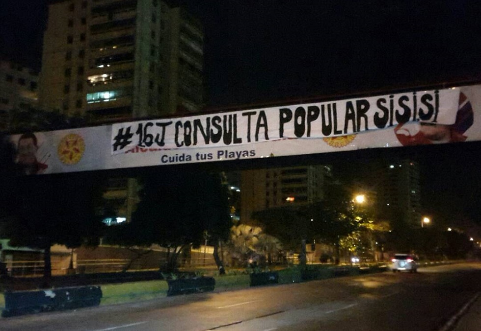 Estos son los puntos donde podrás participar en la consulta popular del #16Jul