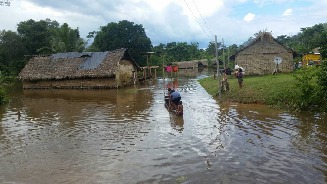 Crecida del Caura afecta comunidades  indígenas del sur de Bolívar