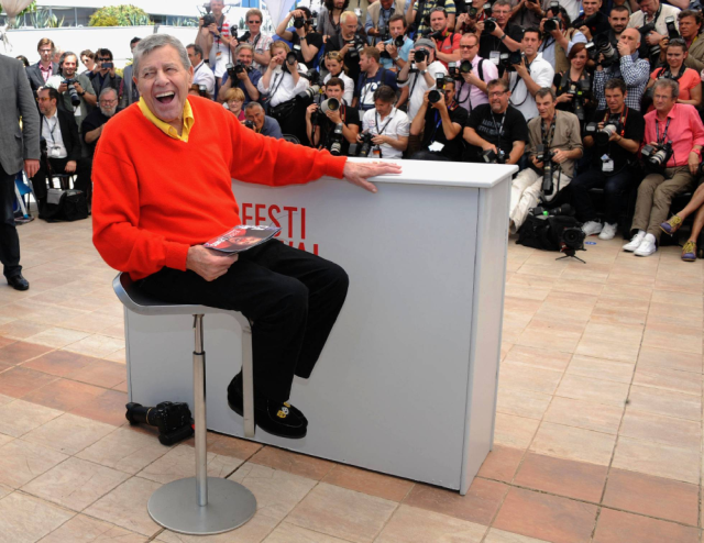 Jerry Lewis durante la presentación en Cannes de 'Max Rose. Foto El País