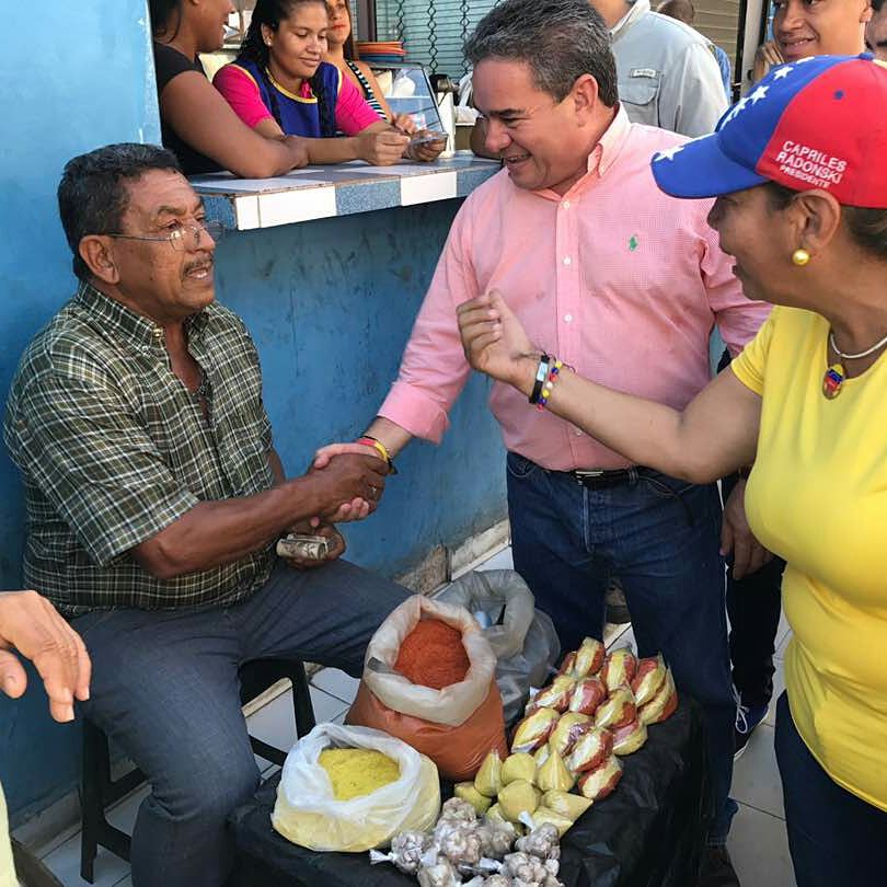 Gregorio Graterol comenzó campaña para recuperar al estado Falcón de la miseria