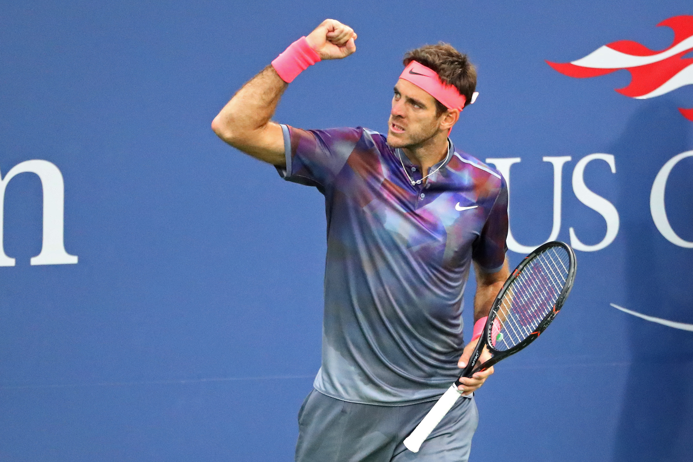 Del Potro levanta un “muerto” y avanza a cuartos de final del US Open