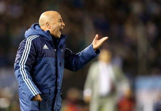 El director técnico de la selección de fútbol de Argentina, Jorge Sampaoli.  REUTERS/Marcos Brindicci