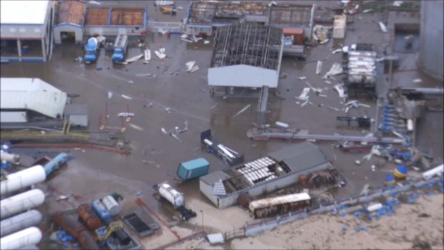 The aftermath of Hurricane Irma on Sint Maarten Dutch part of Saint Martin island in the Carribean is seen in the still grab taken from a video footage made September 6, 2017. NETHERLANDS MINISTRY OF DEFENCE via REUTERS THIS IMAGE HAS BEEN SUPPLIED BY A THIRD PARTY. MANDATORY CREDIT.NO RESALES. NO ARCHIVES