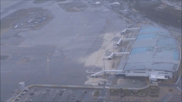 The aftermath of Hurricane Irma on Sint Maarten Dutch part of Saint Martin island in the Carribean is seen in the still grab taken from a video footage made September 6, 2017. NETHERLANDS MINISTRY OF DEFENCE via REUTERS THIS IMAGE HAS BEEN SUPPLIED BY A THIRD PARTY. MANDATORY CREDIT.NO RESALES. NO ARCHIVES