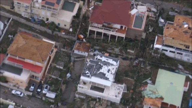 The aftermath of Hurricane Irma on Sint Maarten Dutch part of Saint Martin island in the Carribean is seen in the still grab taken from a video footage made September 6, 2017. NETHERLANDS MINISTRY OF DEFENCE via REUTERS THIS IMAGE HAS BEEN SUPPLIED BY A THIRD PARTY. MANDATORY CREDIT.NO RESALES. NO ARCHIVES