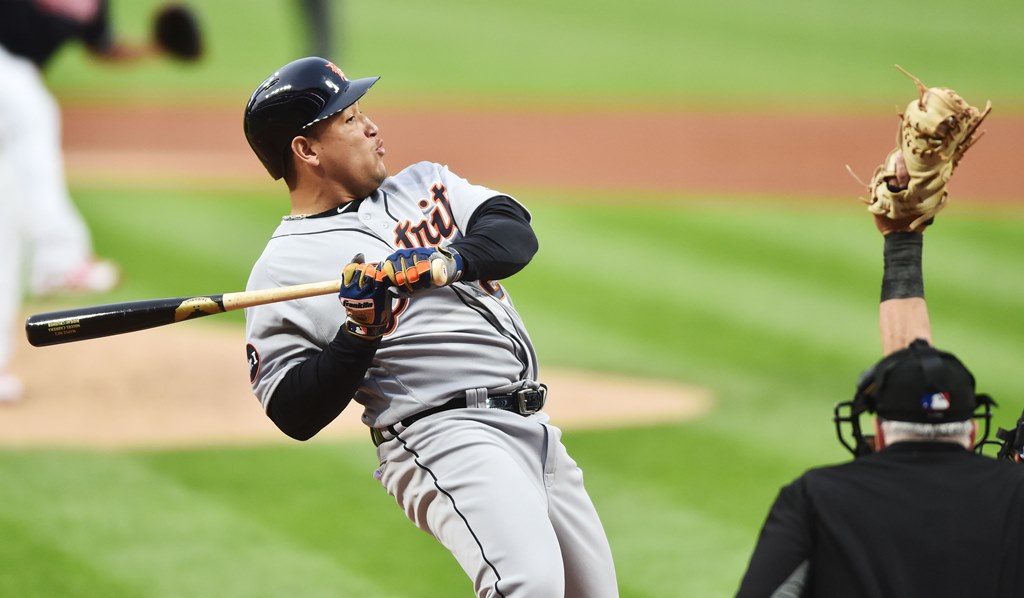 Miguel Cabrera conservó la pelota con la que hizo su jonrón número 500 (FOTO)