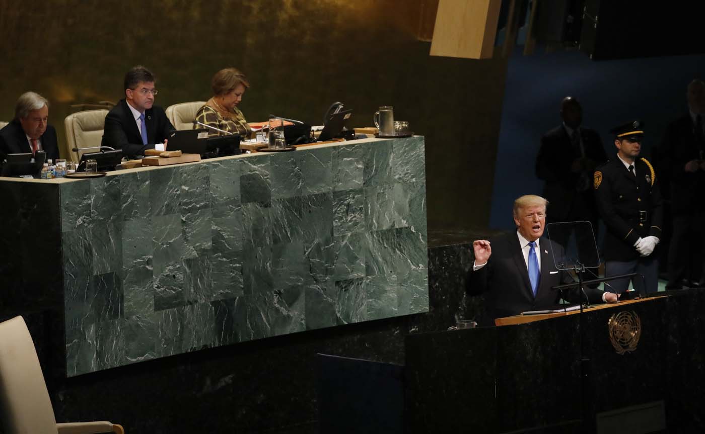 Trump reitera en la ONU que dictadura de Maduro ha generado un dolor terrible al pueblo venezolano (Video)