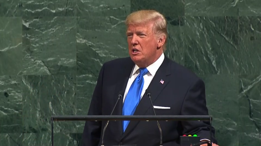 Donald Trump en la ONU: La única opción será “destruir” a Corea del Norte si siguen amenazas