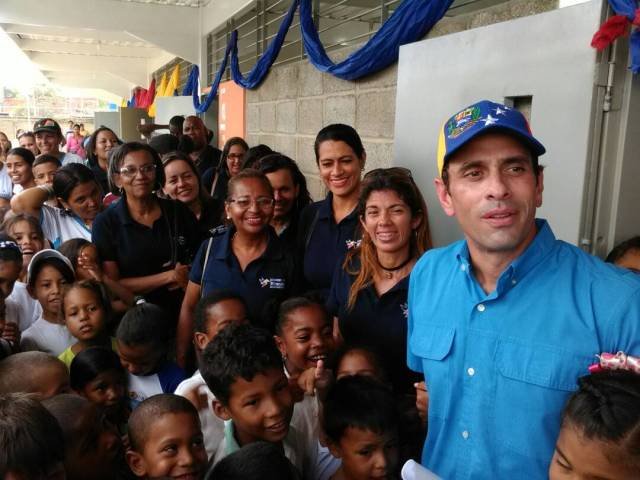 Foto: El gobernador de Miranda, Henrique Capriles / Prensa