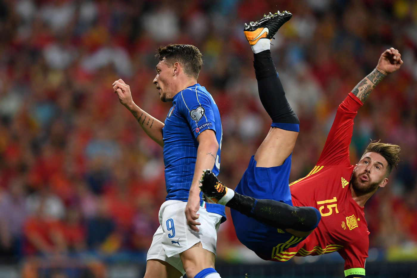 Italia busca reaccionar ante Israel tras la goleada del Bernabéu