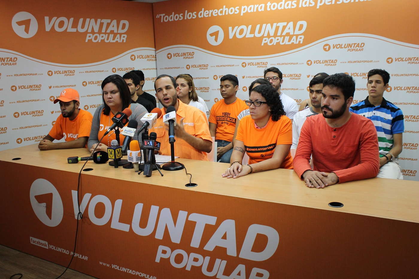 Juventudes VP advierte de catástrofe humanitaria y llama a los jóvenes a votar el #15Oct