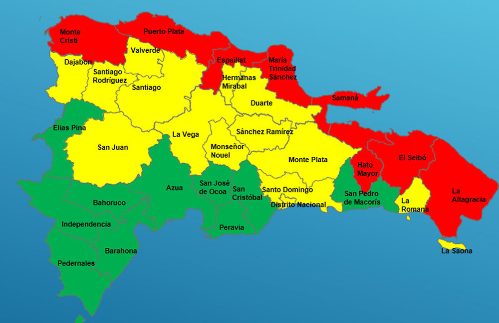 República Dominicana declara alerta en todo el país por poderoso huracán Irma