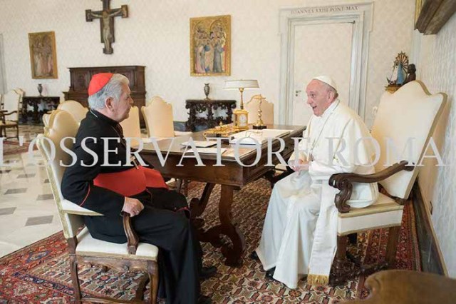 Papa Francisco y Jorge Urosa Savino  (8)