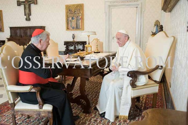 Papa Francisco y Jorge Urosa Savino  (9)