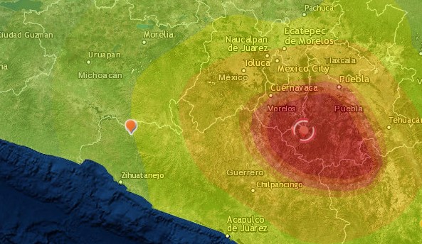 Este es el reporte oficial del Servicio Sismológico Nacional de México