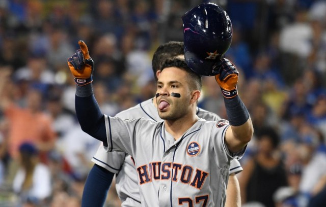 El grandeliga venezolano José Altuve, segunda base de los Astros de Houston. Richard Mackson-USA TODAY Sports