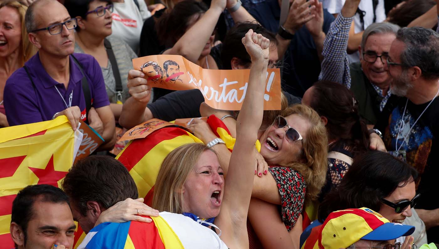 Así sería el mapa de la flamante República de Cataluña