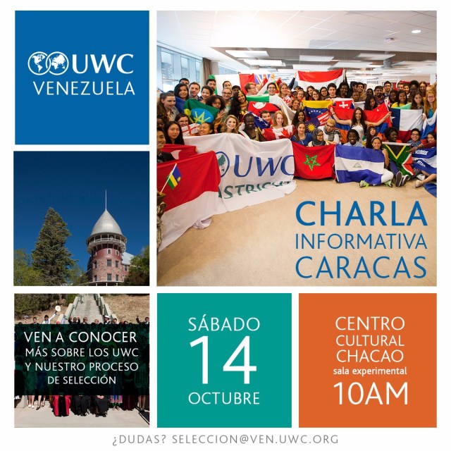 AFICHE 2 CHARLA CARACAS UWC 2017 2018