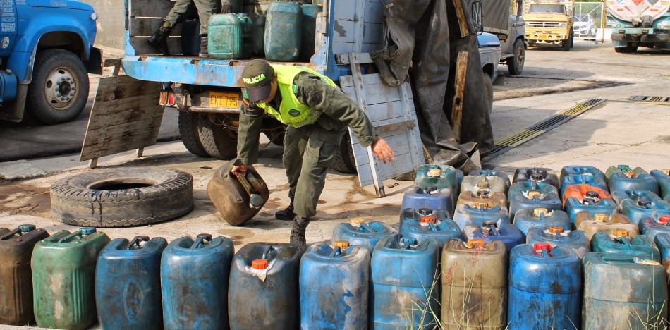 Detalles sobre el contrabando de diesel venezolano incautado en Colombia