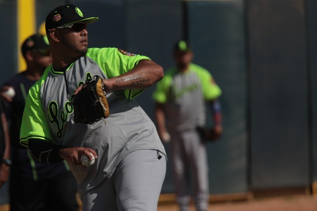 El abridor de los leones del Caracas, Luis Díaz (Foto: AVS Photo Report)