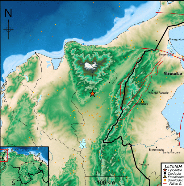 Sismo de 5.1 registrado en Colombia fue sentido en territorio venezolano