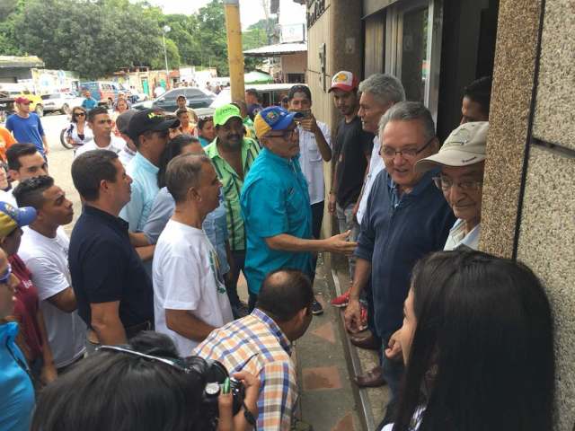 El candidato a la gobernación de Aragua, Ismael García