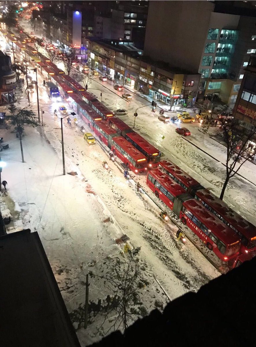 Reportan inundaciones en Bogotá tras fuerte granizada (Fotos+videos)