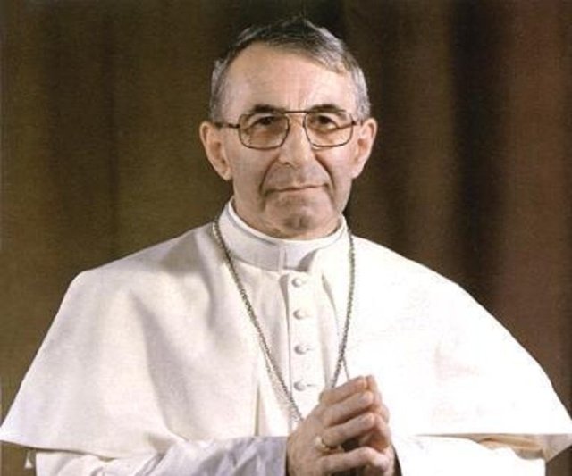 El papa Juan Pablo I