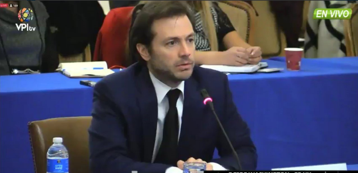 Ramón Muchacho en la OEA: En Venezuela no será posible una salida democrática