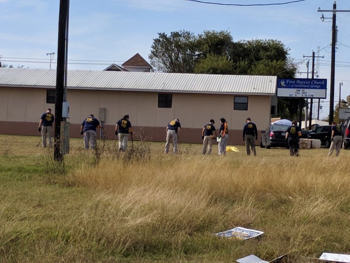 En Fotos: Así se encuentran los alrededores de la iglesia baptista en Texas