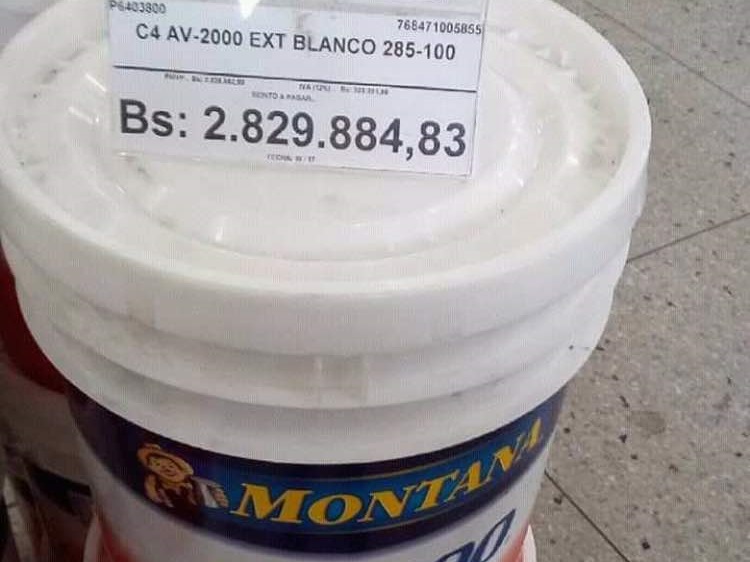 Tu casa se quedará sin retoques cuando veas el precio SUSTO del cuñete de pintura (FOTO)